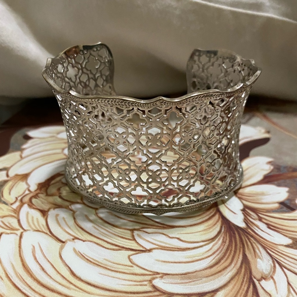 Kendra Scott Candice silver cuff